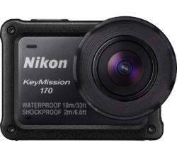 NIKON  KeyMission 170 Action Camcorder - Black